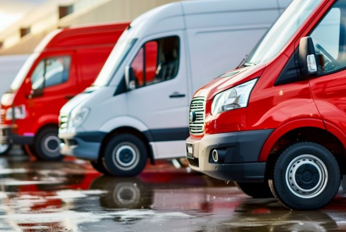 How can Artificial Intelligence improve fleet operations for a business with multiple vehicles?